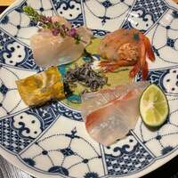玄水 - 鯛、河豚の煮凝り、ヒラメ、甘エビ