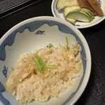 乃り英 - 「生姜ご飯と一緒に炊いてあるのは？」とおかみさんからの謎かけ