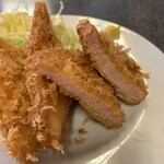 出世街道 - ハムカツ2枚