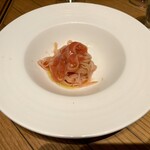 マカウダ - タリアテッレ　冷製山中さんちのトマト（1,600円）