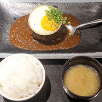 鉄板焼 天 本丸 - バーグ