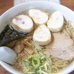 いぶき - 元祖いぶきのラーメン麩増し大盛り。