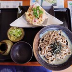 いずみ食堂 - 「たこかき揚げ 天ざるそば」①