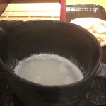 玉笑 - 蕎麦湯