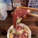 立ち飲み 竜馬 - 中落ちトロロかけ