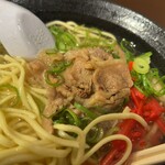 沖縄居酒家 石垣島 - 牛そば1200円