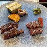 鉄板焼 「金葉亭」 - やわらかいお肉