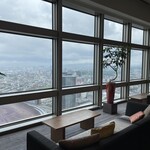 鉄板焼 「金葉亭」 ヒルトン福岡シーホーク - 案内前にちょっとくつろぎ