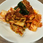 蘭 - キムチ盛り合わせ