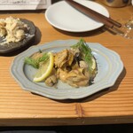 Bistro maru - ホタテと牡蠣のレモンマリネ