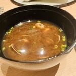 京橋 天冨良と鮨 いしい - 赤出汁