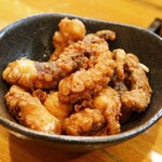 居酒屋明酔 - タコの唐揚げ