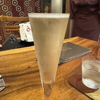 神楽坂 鉄板焼 向日葵 - シャンパン