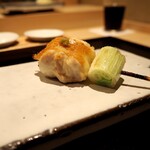 おみ乃 椿 - 高原比内地鶏 胸肉のだきみ