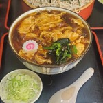 小西屋 - かき玉そば(普通盛り)