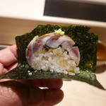 千葉たかおか - 銚子の酢〆鰯の棒寿司