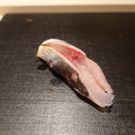 千葉たかおか - 鯵、塩〆め