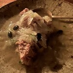 胃袋 - 豚肉と玉ねぎの煮込み