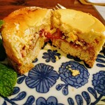 ノガケ - ルバーブのショートブレッドケーキ