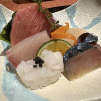 完全個室鮨和食かなうS - 刺し　五種盛