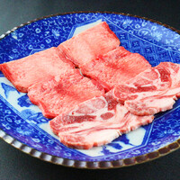 黒タンの盛り合わせ