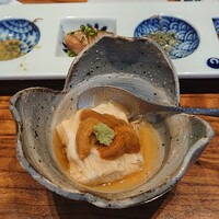 とり田 博多本店 - 雲丹と生湯葉