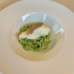 ゴーゴー キッチン - あおさ海苔のリゾット