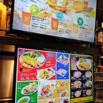 HUB Echigo Beer PUB - メニューボード