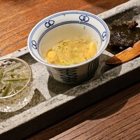 蕎庵 三たて - 先付け