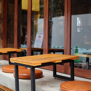 縁側席（テラス）もあります！ペットも同伴可能！