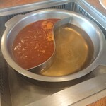 アサヒビール園 福島本宮店 - 昆布だしとちょい辛の麻辣白湯