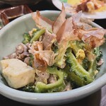 酒場 キムトノム - 日替わりのちゃんぷるー。写真はゴーヤちゃんぷる　ミニ