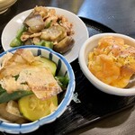 酒場 キムトノム - 日替わりのおばんざいお任せ3種盛り　ミニ