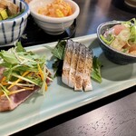 酒場 キムトノム - 海鮮3種盛り