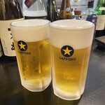 酒場 キムトノム - 黒ラベル（生）大