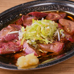 和ぐや - 鶏白レバー炙り～ねぎゴマ油～