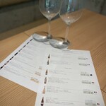 鉄板焼 天晴れ - ボトルのワインリストございます。