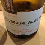 すしやのたい悟 - ワインラベルのアップ