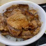 ぶた丼のとん田 - ロース・バラ盛り合わせ