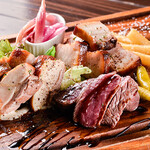 ノムカ+cafe - 料理写真:おまかせグリル3種盛り