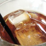 オステリア アックアインボッカ - ピザランチ1480円＆パスタランチ1480円：フルーツアイスティみたいなん