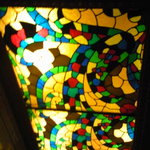 珈琲の殿堂　プリンス - 窓際の席の天井