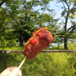 大麦代駐車場売店 - アメリカンドッグ