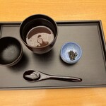 渡風亭 - 粟仕立てのお汁粉も美味しく頂きました