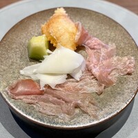 Braceria Buffa - 削りたて18ヶ月熟成生ハム　パルマ仕立て