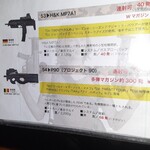 The ShootingBar - 銃リスト