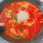 辛麺 華火 渋谷店 - トマト辛麺大辛（1,200円）