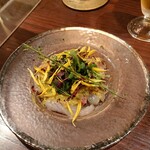 ブッチャーズ 八十郎 - ■五島列島 本日の鮮魚のカルパッチョ 890円(外税)■