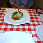 OSTERIA NAKANO - 相方の恵那鶏胸肉のカツレツ