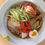 食事処 まやま - カタイ冷やし中華　¥900